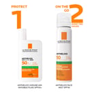 Anthelios UVMune 400 Oil Control Invisible Fluid Sunscreen SPF 50+ 2x50mL