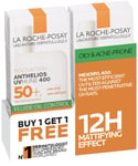 Anthelios UVMune 400 Oil Control Invisible Fluid Sunscreen SPF 50+ 2x50mL