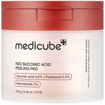 Red Succinic Acid Facial Peeling Pads - 70 Pads