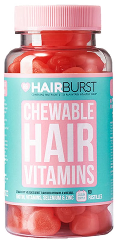 Hairburst Strawberry Chewable Vitamin - 60 Capsules in UAE | Dubai, Abu  Dhabi | BasharaCare