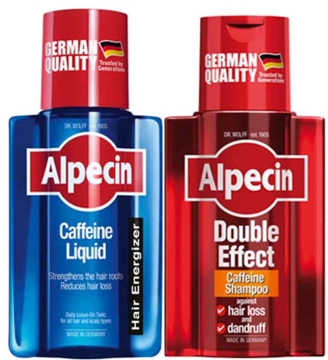Alpecin Alpecin Double Effect Caffeine Shampoo 200mL with Caffeine Liquid  200mL in UAE | Dubai, Abu Dhabi | BasharaCare