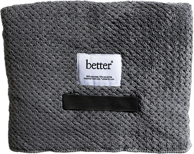 

Microfiber Hair Towel - Grey