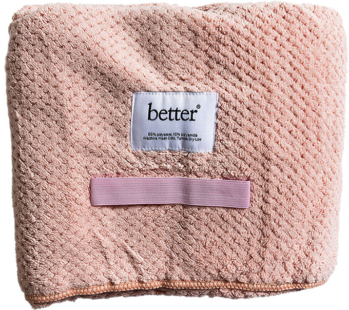 

Microfiber Hair Towel - Pink