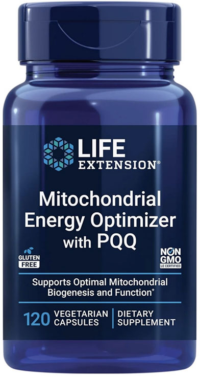 

Mitochondrial Energy Optimizer with PQQ for Heart & Brain Health for Cellular Energy & Health with Mitochondria Creation - 120 Vegetarian Caps