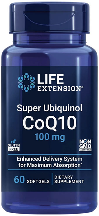 

Super Ubiquinol CoQ10 for Heart and Vascular Health, Anti-Aging Antioxidant, Cholesterol Management, and Energy Support - 60 Softgels