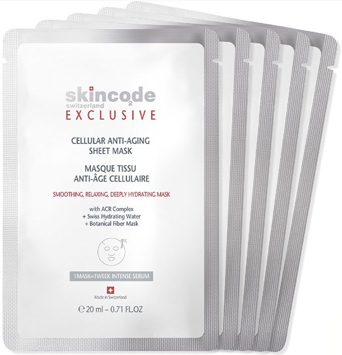 Skin Code Mask SkinCode Cellular Anti-Aging Sheet Mask 5 x 20mL in UAE | Dubai, Abu ...
